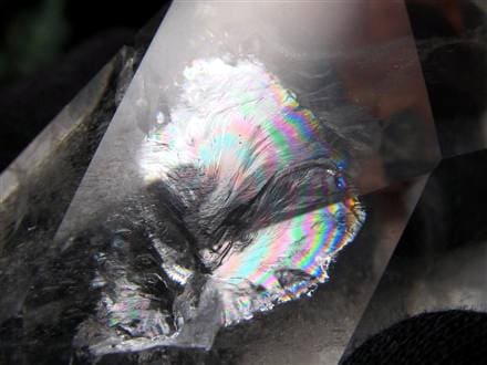 天然水晶 六芒星 ドロップカット クリスタル レムリアンシードクリスタル