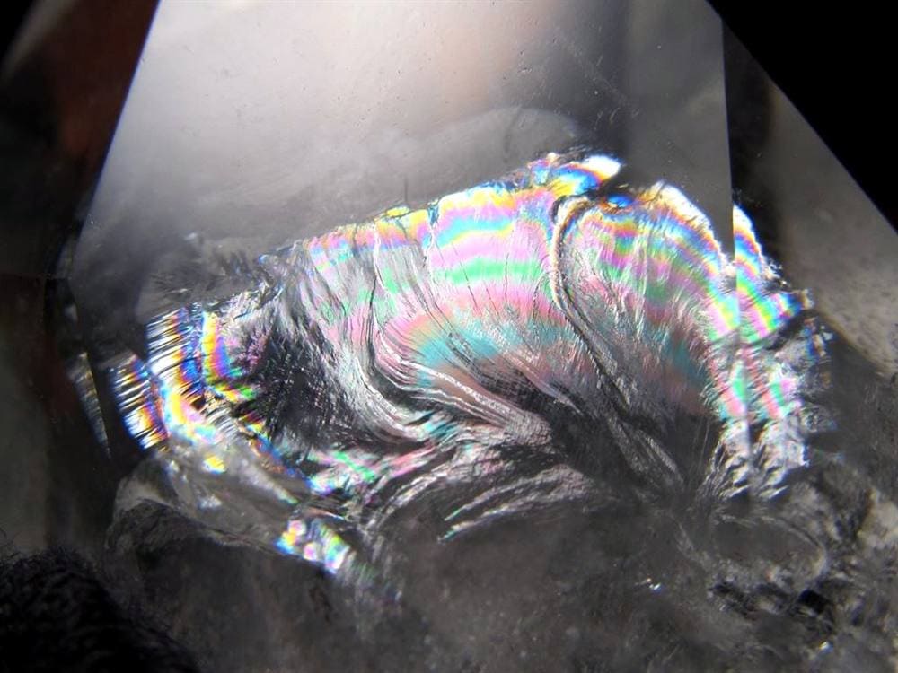 天然水晶 六芒星 ドロップカット クリスタル レムリアンシードクリスタル