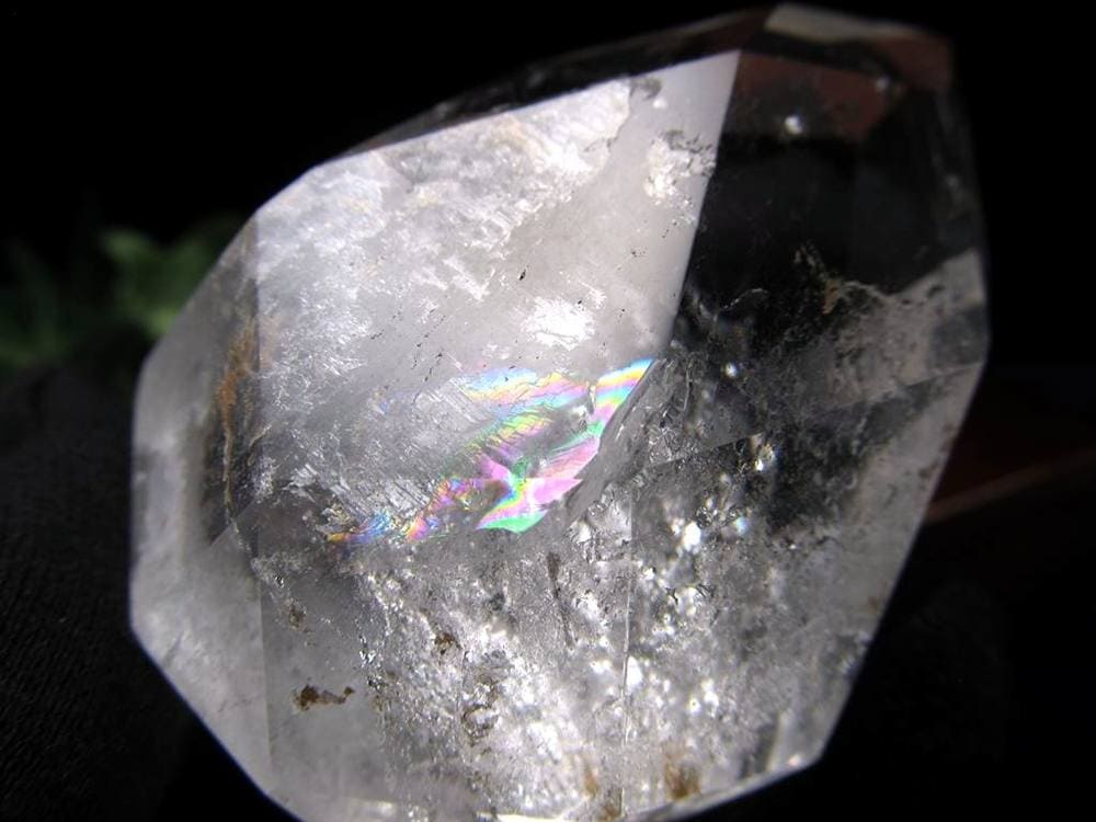 天然水晶 六芒星 ドロップカット クリスタル レムリアンシードクリスタル