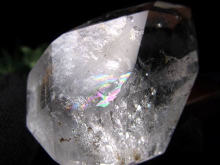 天然水晶 六芒星 ドロップカット クリスタル レムリアンシードクリスタル