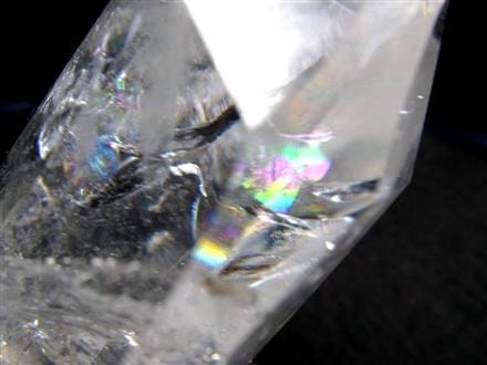 天然水晶 ハートカット オブジェ ブラジル産 置物