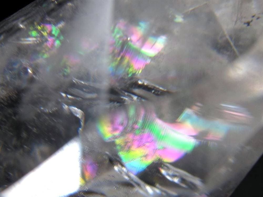 天然水晶 ハートカット オブジェ ブラジル産 置物