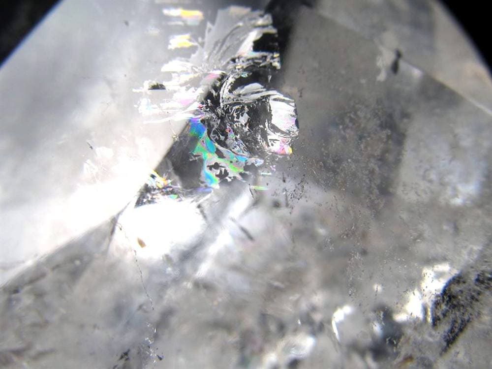 天然水晶 ハートカット オブジェ ブラジル産 置物