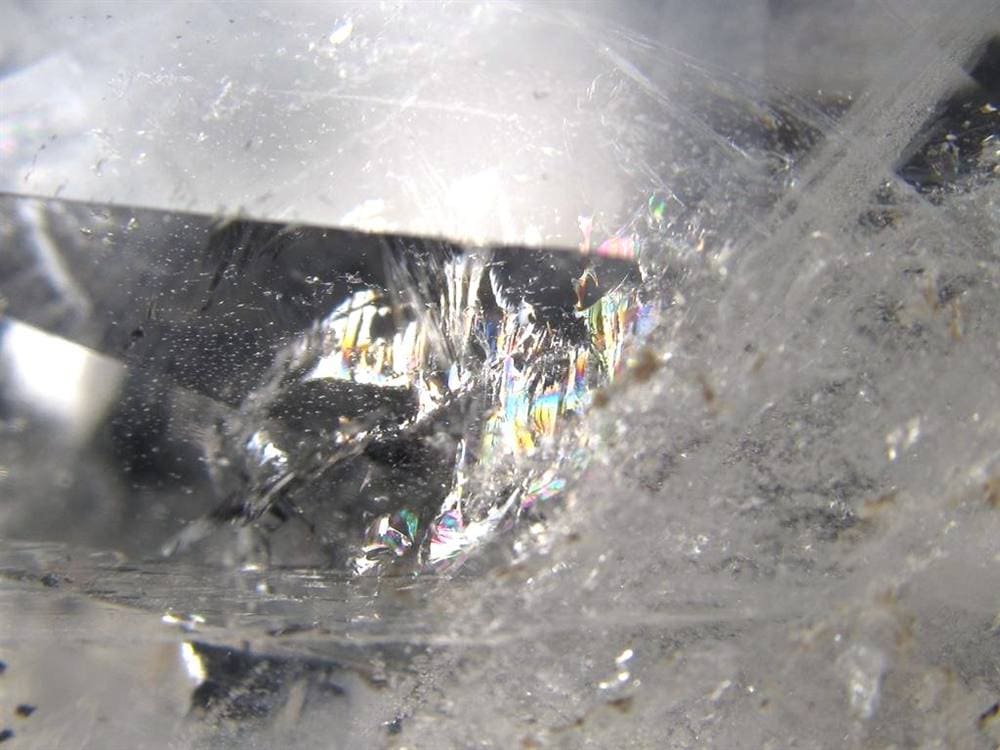 天然水晶 ハートカット オブジェ ブラジル産 置物