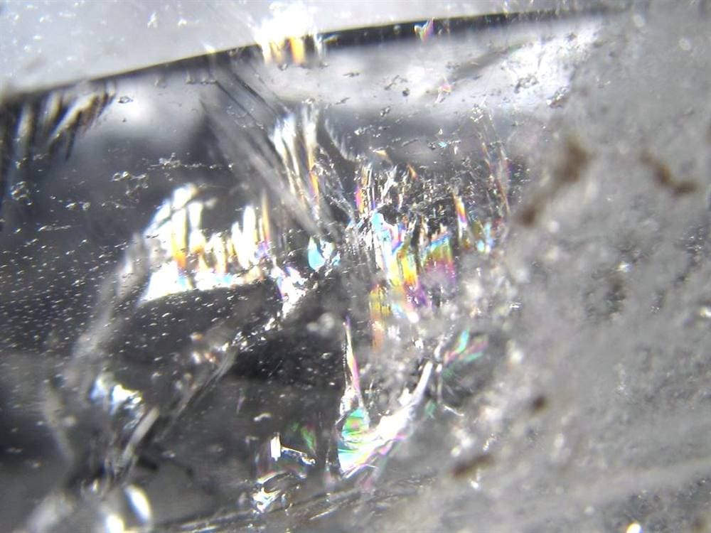 天然水晶 ハートカット オブジェ ブラジル産 置物