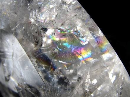 天然水晶 ハートカット オブジェ ブラジル産 置物