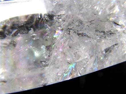 天然水晶 ハートカット オブジェ ブラジル産 置物