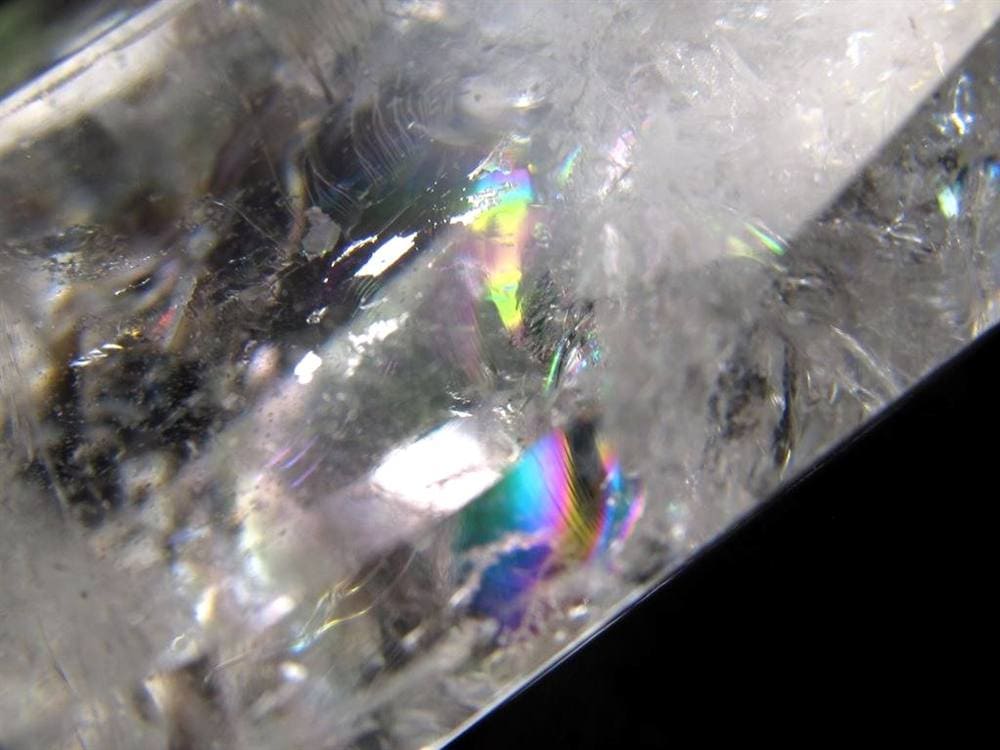 天然水晶 ハートカット オブジェ ブラジル産 置物