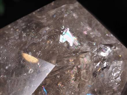 スモーキークォーツ 置物 正多面体 プラトン 煙水晶