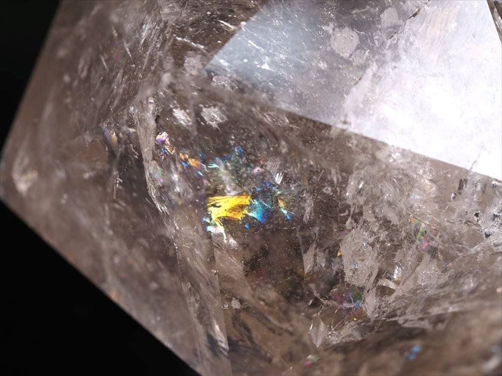 スモーキークォーツ 置物 正多面体 プラトン 煙水晶