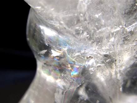 水晶 彫刻置物 クリスタル 女型 天然石