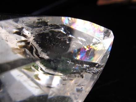 天然水晶 ツイストファセットカット クリスタル レムリアンシードクリスタル