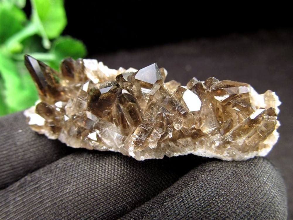 モリオン 黒水晶 クラスター 黒水晶クラスター 浄化