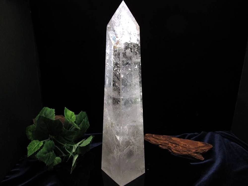 オベリスク インテリア ポイント クリスタル 水晶 浄化 誕生石