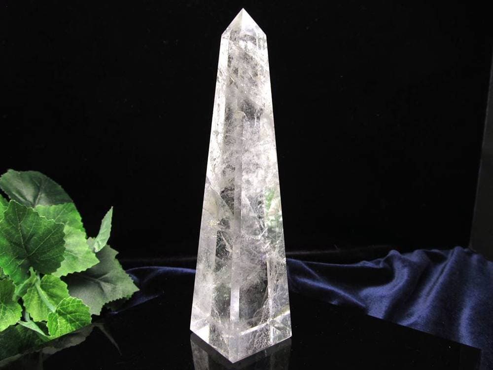 オベリスク インテリア ポイント クリスタル 水晶 浄化 誕生石