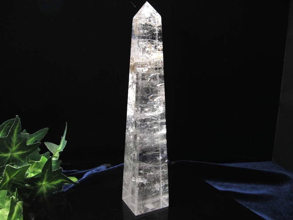 オベリスク インテリア ポイント クリスタル 水晶 浄化 誕生石