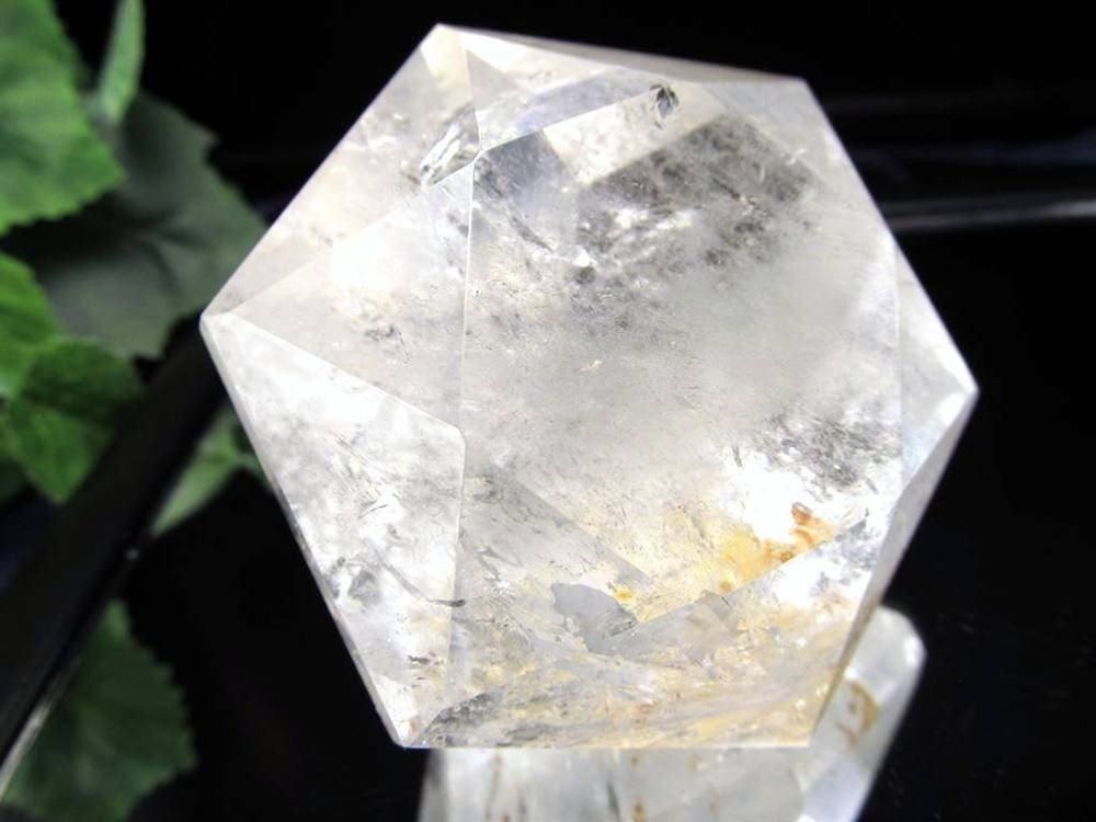 ヘキサゴンダイヤモンドカット 六芒星 ヘキサグラム 浄化 水晶
