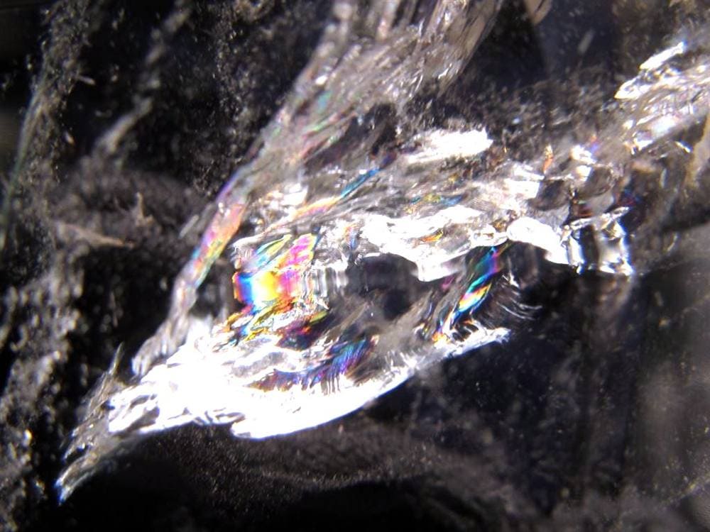 天然水晶 ハートカット オブジェ ブラジル産 置物