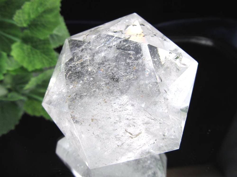 ヘキサゴンカットストーン 六芒星 ヘキサグラム 浄化 水晶