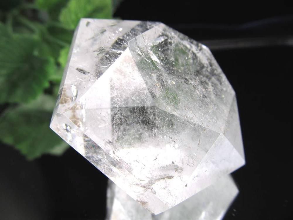 ヘキサゴンカットストーン 六芒星 ヘキサグラム 浄化 水晶