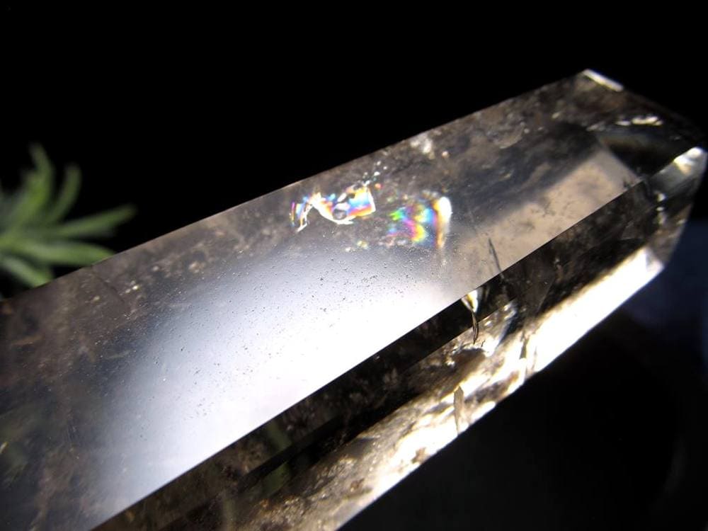 オベリスク インテリア ポイント スモーキークォーツ 煙水晶 浄化
