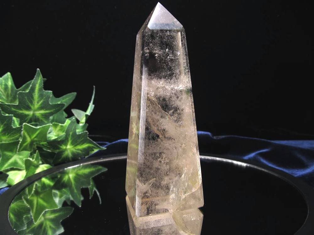 オベリスク インテリア ポイント スモーキークォーツ 煙水晶 浄化