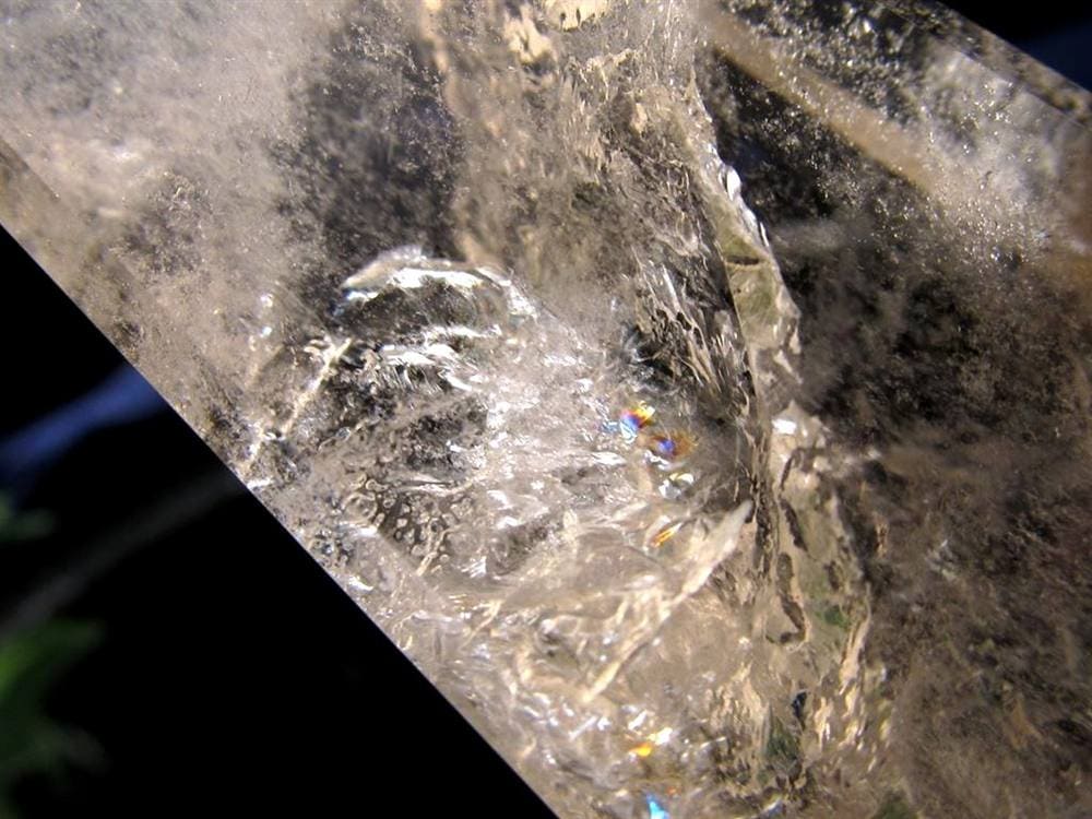 オベリスク インテリア ポイント スモーキークォーツ 煙水晶 浄化