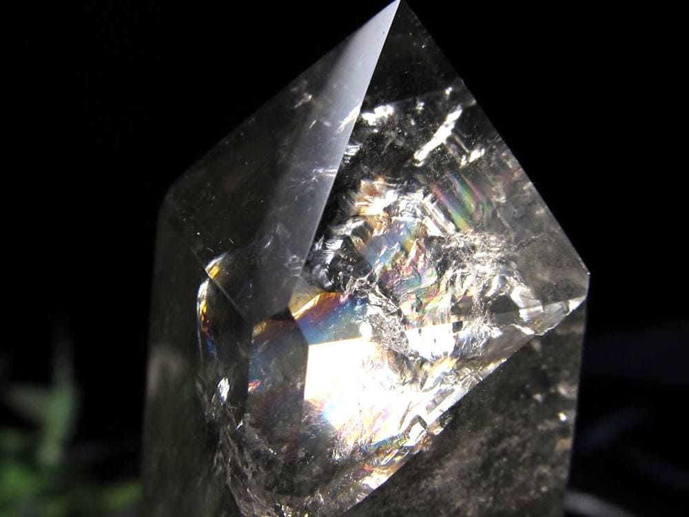 オベリスク インテリア ポイント スモーキークォーツ 煙水晶 浄化