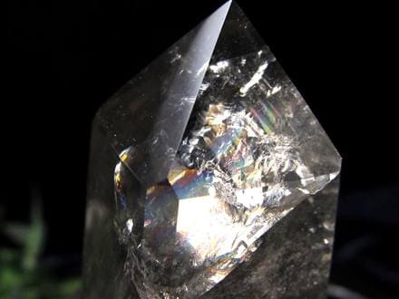 オベリスク インテリア ポイント スモーキークォーツ 煙水晶 浄化