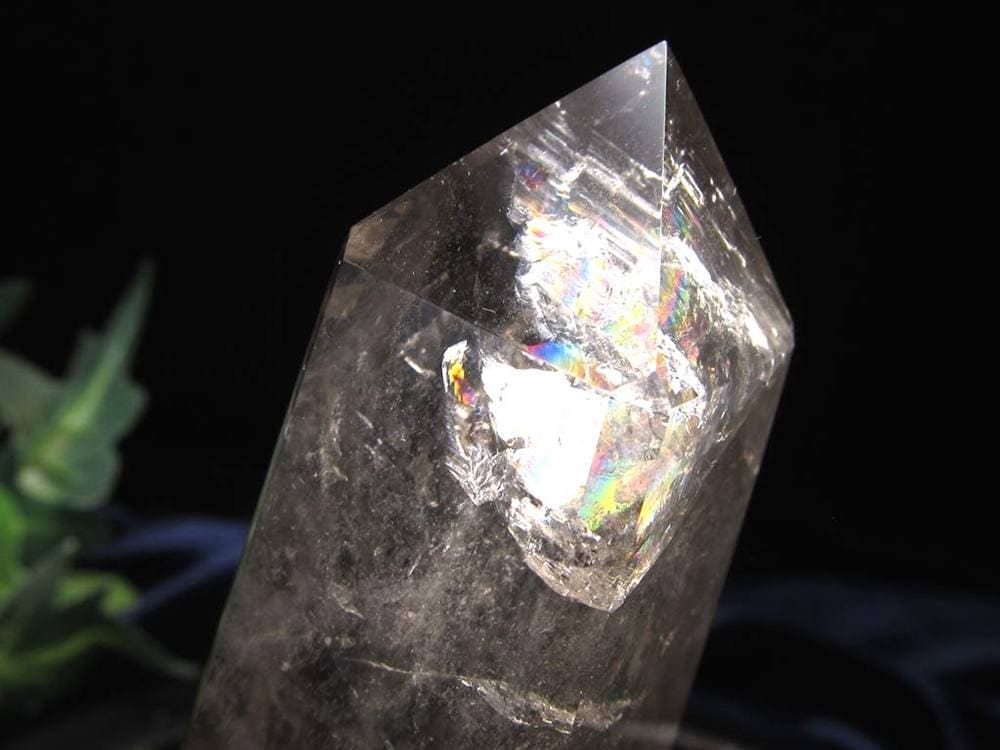 オベリスク インテリア ポイント スモーキークォーツ 煙水晶 浄化