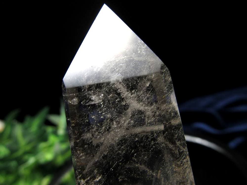 オベリスク インテリア ポイント スモーキークォーツ 煙水晶 浄化