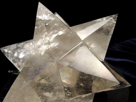 アステロイド スモーキークォーツ 煙水晶 小星型12面体 置物