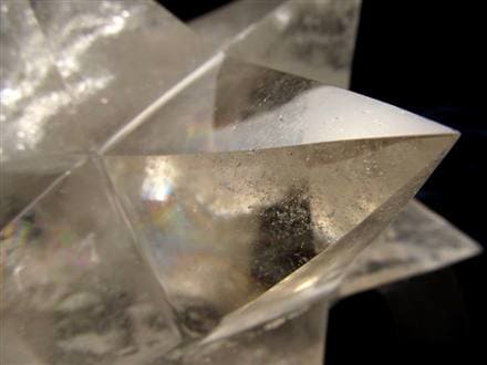 アステロイド スモーキークォーツ 煙水晶 小星型12面体 置物