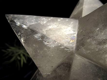 アステロイド スモーキークォーツ 煙水晶 小星型12面体 置物