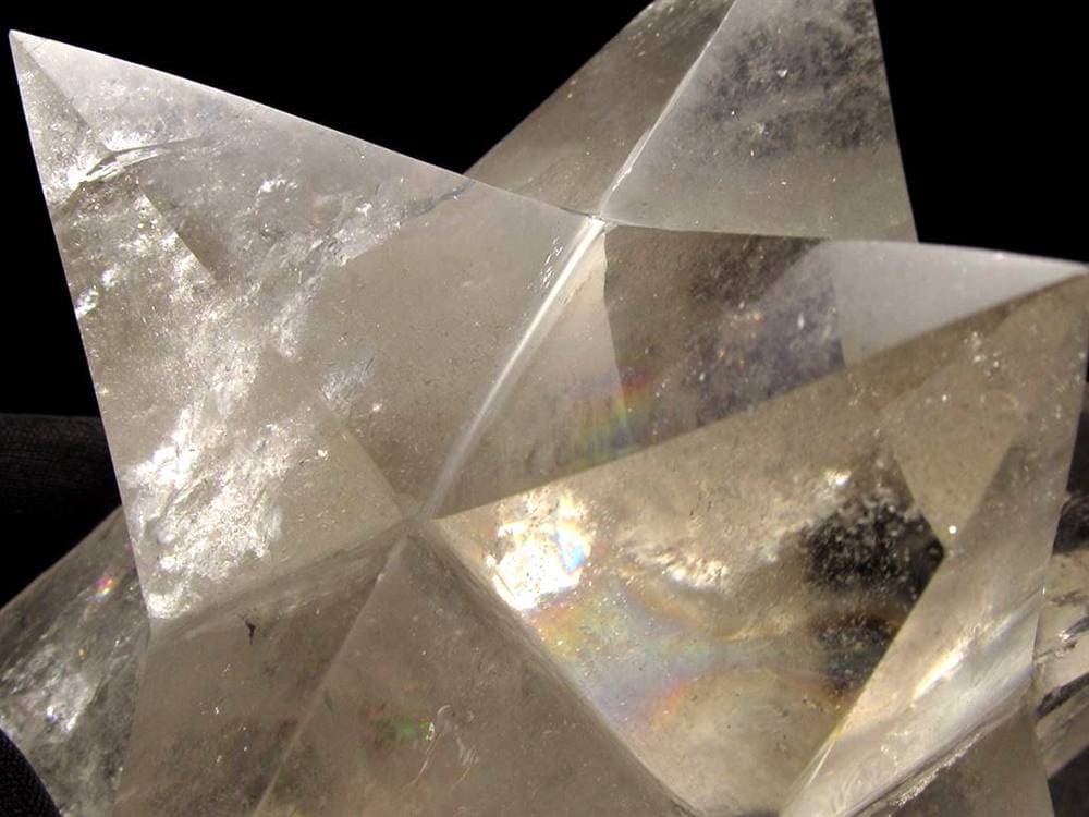 アステロイド スモーキークォーツ 煙水晶 小星型12面体 置物