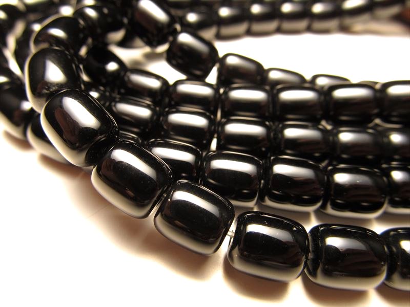ブラックオニキス 俵型