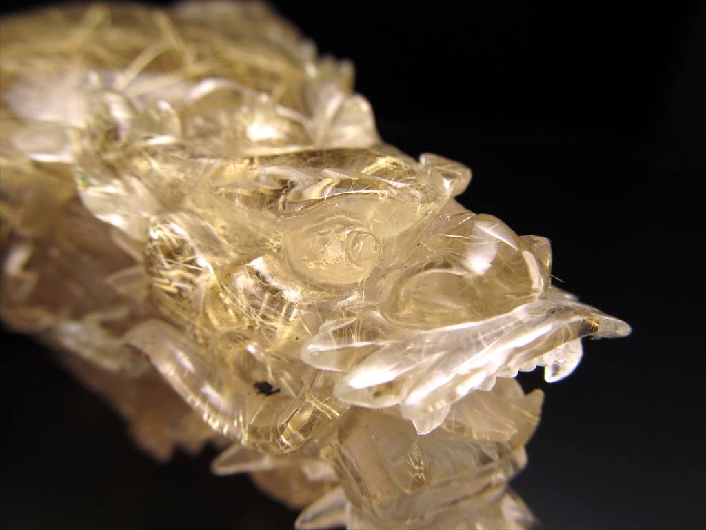 ⭐︎【極上品】タイチンクオーツ 置物 162g