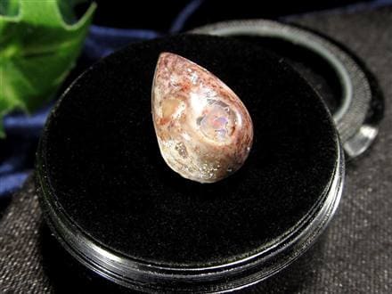 カンテラオパール 蛋白石 タンブル 遊色 ハミングバードの宝石