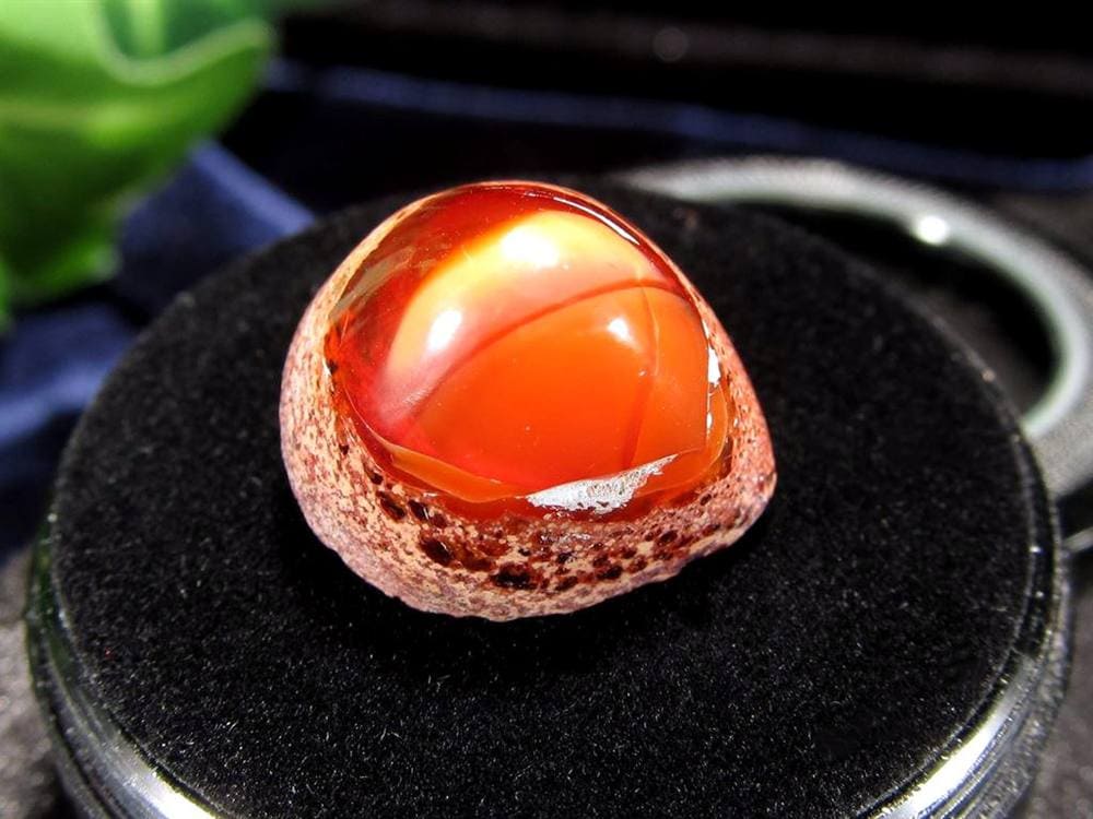 カンテラオパール 蛋白石 タンブル 遊色 ハミングバードの宝石