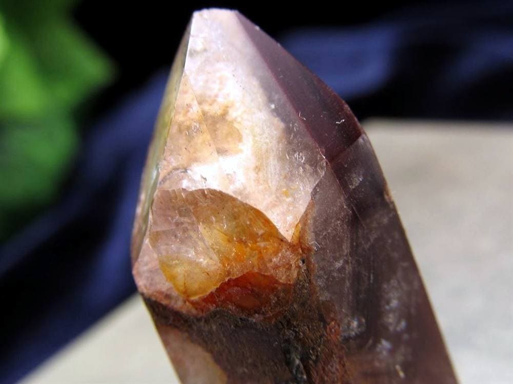 リチウムクォーツ ポイント 水晶 天然石 パワーストーン