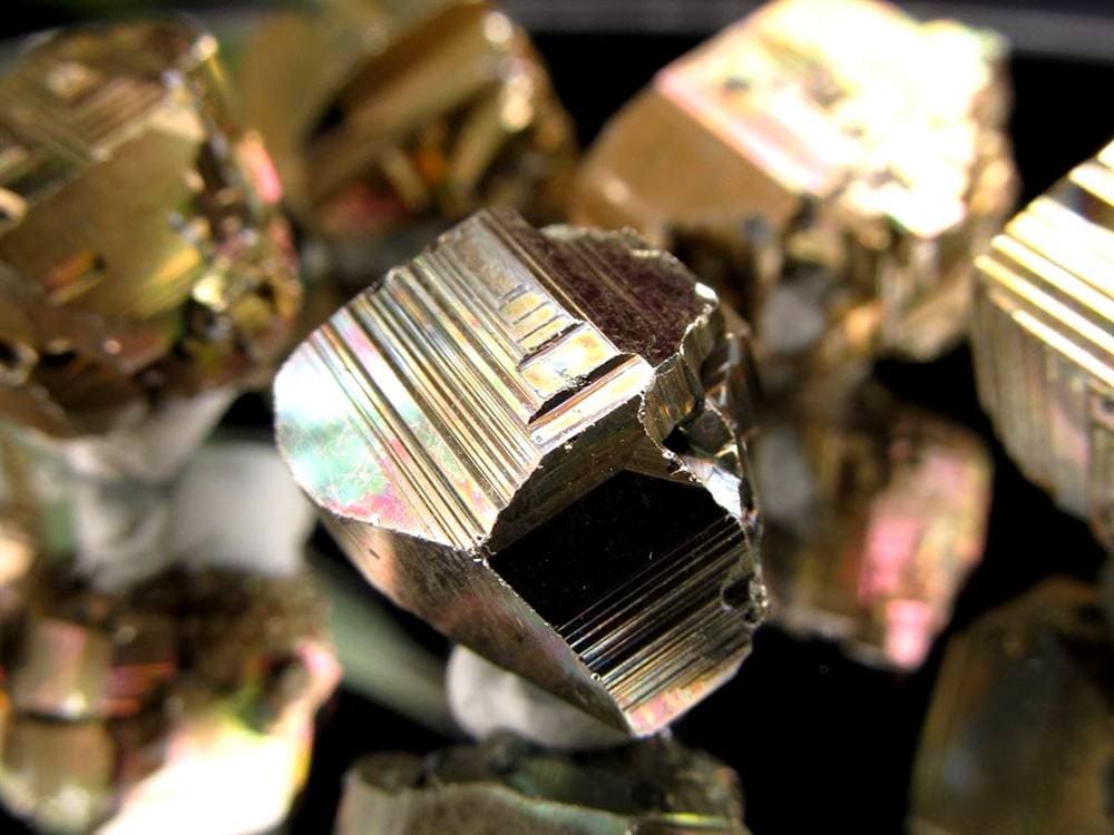 パイライト 黄鉄鉱 原石 マルカジット マーカサイト