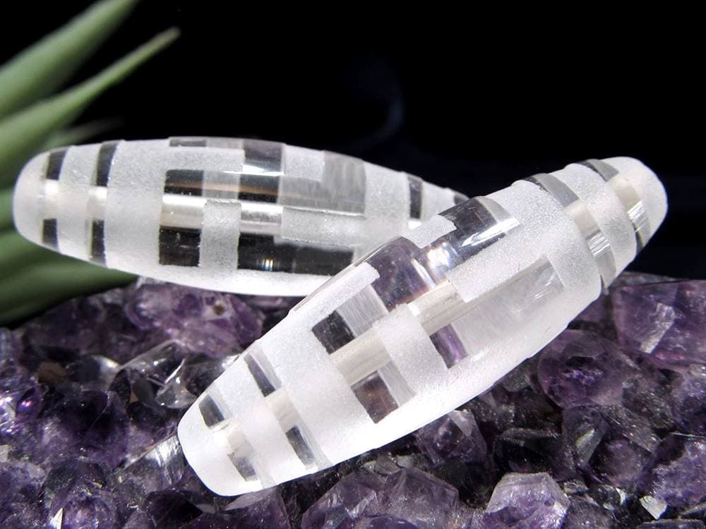 天珠 水晶 クリスタル天珠 水晶天珠