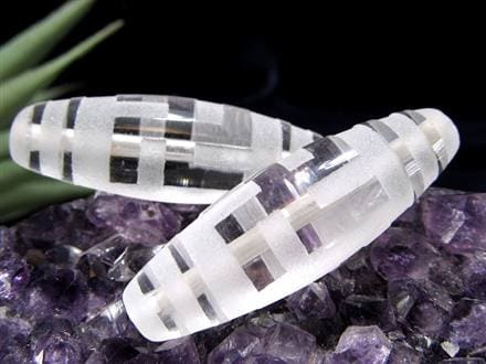 天珠 水晶 クリスタル天珠 水晶天珠