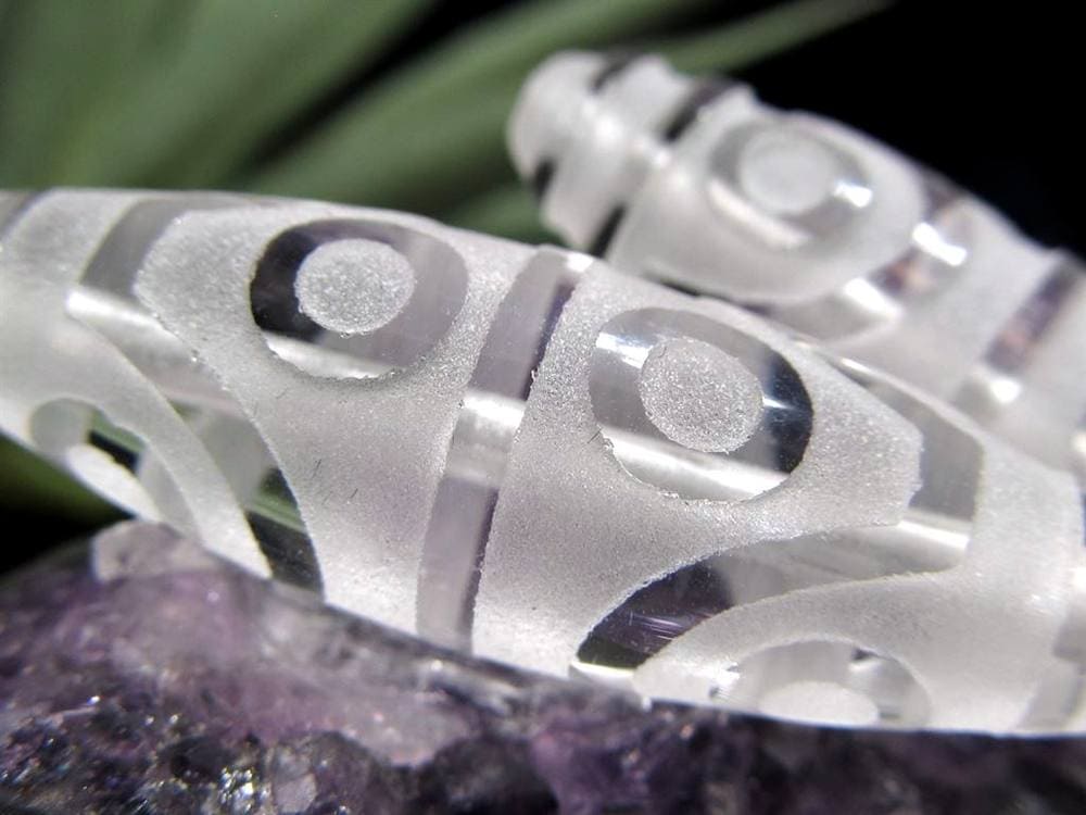 天珠 水晶 クリスタル天珠 水晶天珠