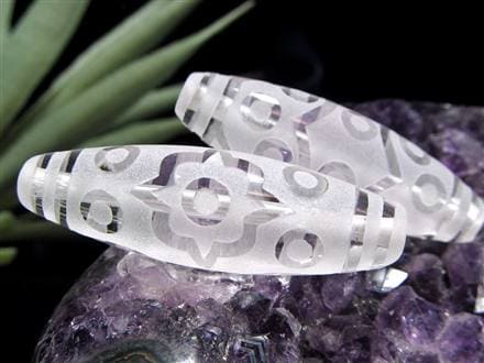 天珠 水晶 クリスタル天珠 水晶天珠