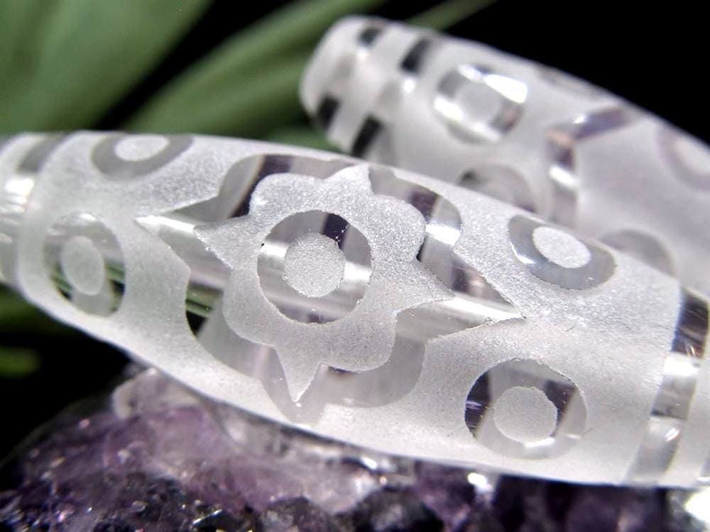 天珠 水晶 クリスタル天珠 水晶天珠