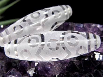 天珠 水晶 クリスタル天珠 水晶天珠