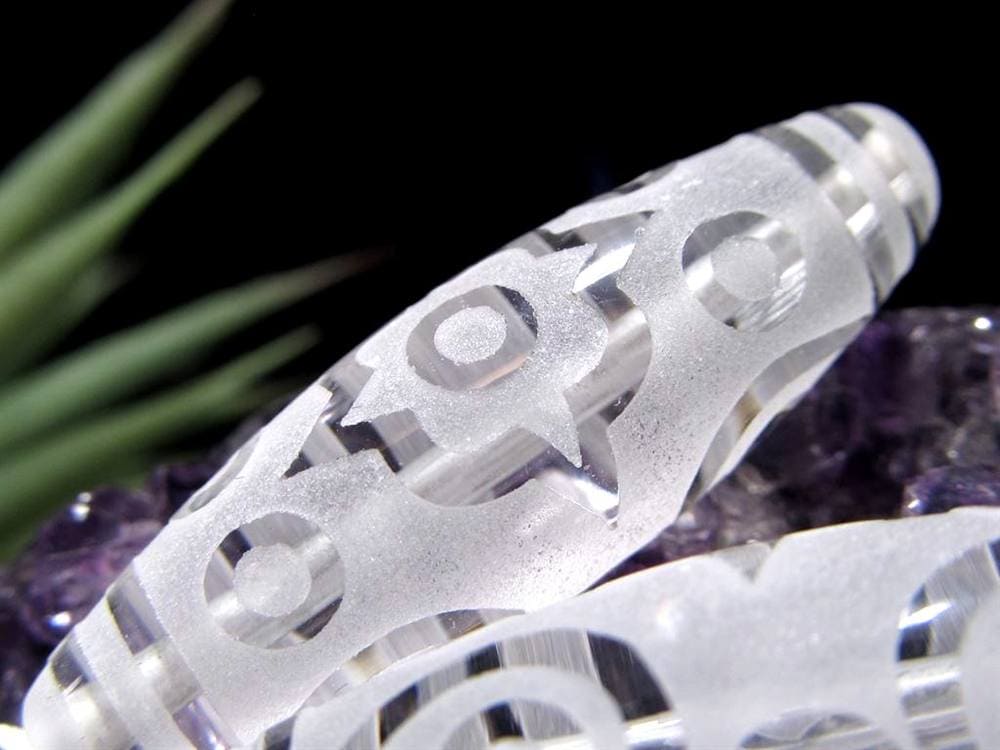 天珠 水晶 クリスタル天珠 水晶天珠