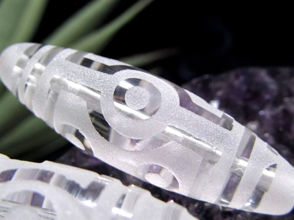 天珠 水晶 クリスタル天珠 水晶天珠