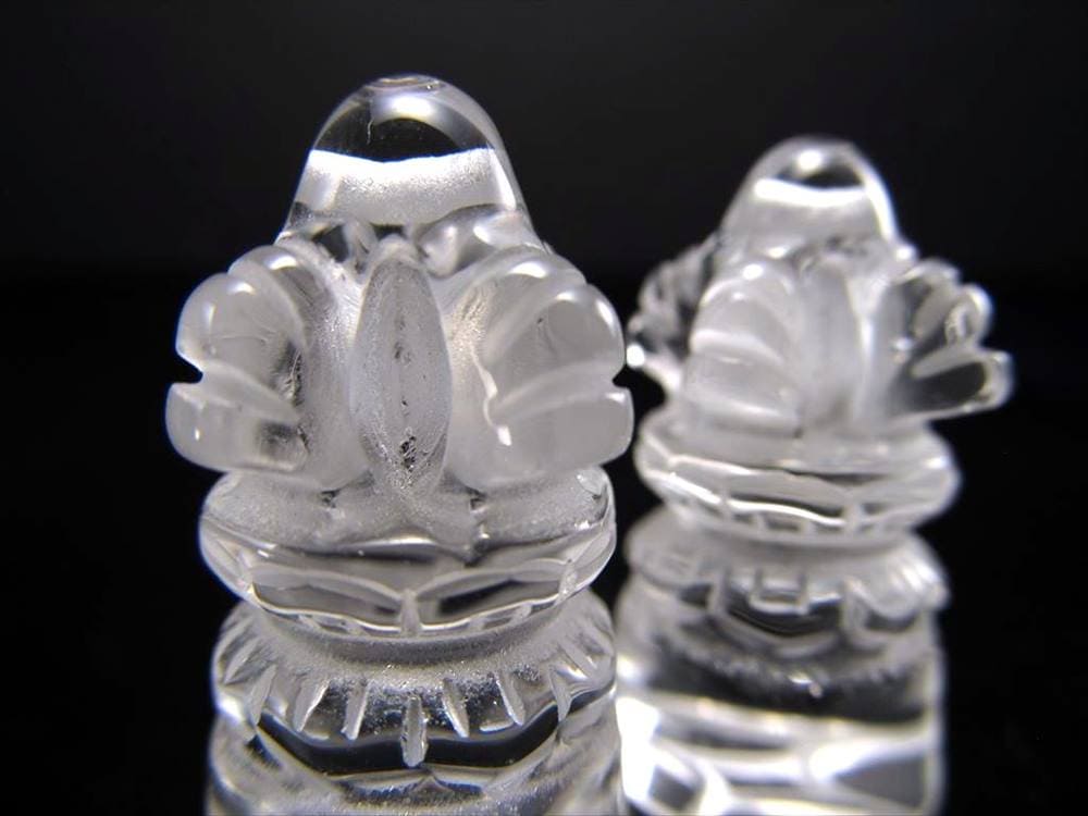クリスタル 法具 ペンダントトップ ガンター 金剛鈴